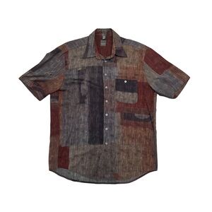 Haupt Men's Multicolor Patchwork Shirt